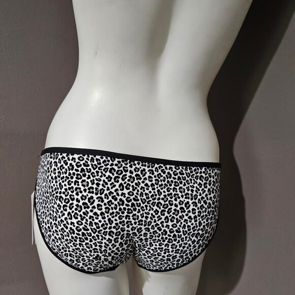 Michael Kors Leopard Printed Classic Bikini Swim Bottom - Picture 4 of 9